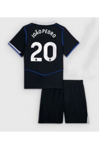 Chelsea Joao Pedro #20 Jalkapallovaatteet Lasten Kolmas peliasu 2025-26 Lyhythihainen (+ Lyhyet housut)